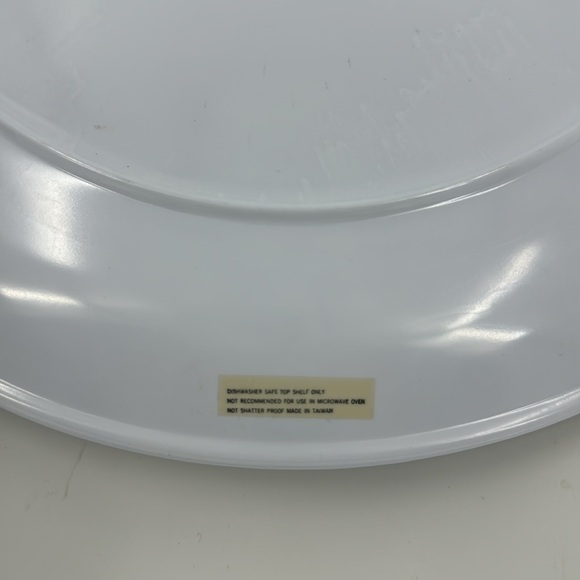 TAIPRO Melamine Christmas Theme Serving Plate USED - Picture 5 of 10